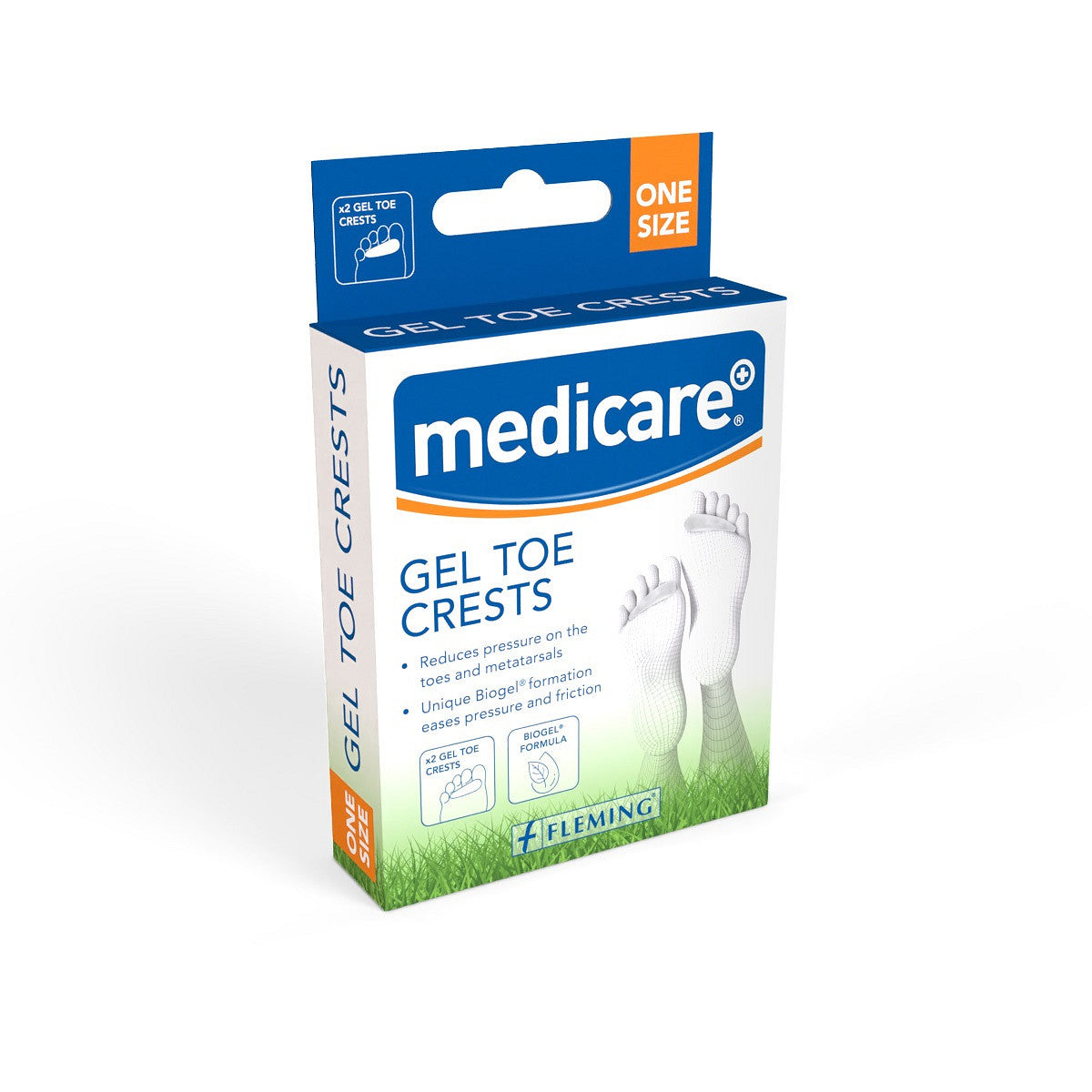 Medicare gel toe crests one size – bio-gel hammer toe and curled toe support