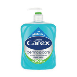 Carex Antibacterial Liquid Hand Wash 500ml Blue – surface cleaners & disinfectants