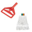 Jantex Connect Wide Kentucky Cotton Mop Head Red 400g – mops, brooms & cleaning tools