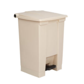 Rubbermaid Step-On Pedal Bin Beige 45.5Ltr – waste bins & containers