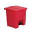 Rubbermaid Step-On Pedal Bin Red 30.5Ltr – waste bins & containers