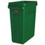 Rubbermaid Slim Jim Bin with Venting Channels Green 60Ltr – cleaning & hygiene supplies