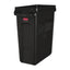 Rubbermaid Slim Jim Bin with Venting Channels Black 60Ltr – cleaning & hygiene supplies