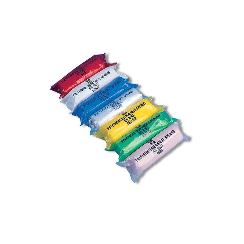Premier 27 x 46 Inch Aprons on Roll Pink 200/roll