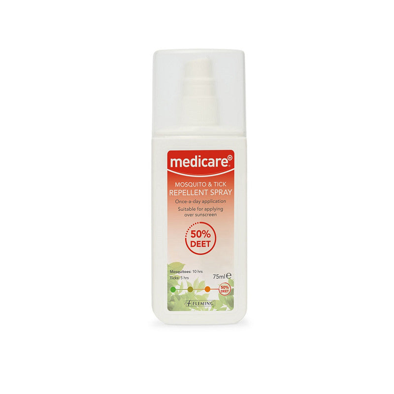 Medicare Insect Repellent Spray 50% Deet 75ml - Box of 6