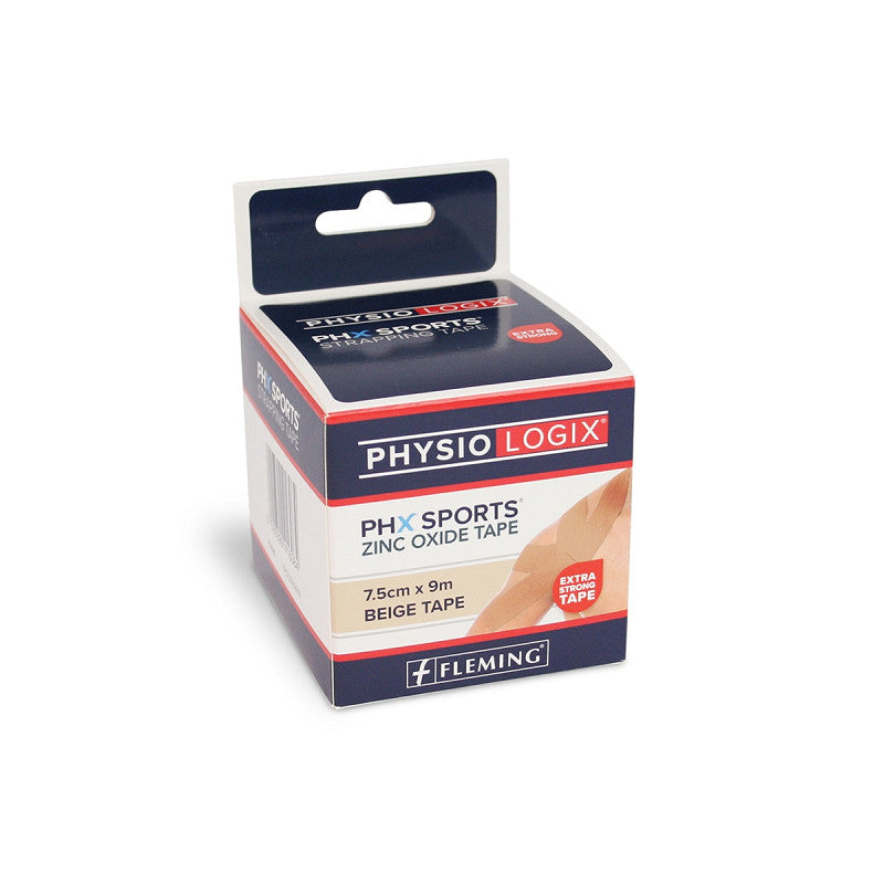 Physiologix zinc oxide strapping tape roll rigid joint support – Beige