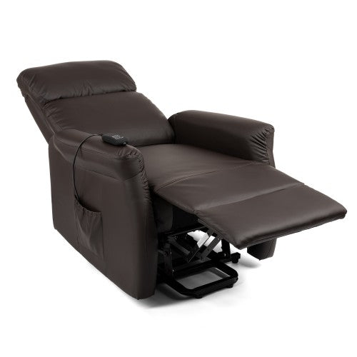 Timago RELAX lift chair – close-up of multifunctional handset with USB charging port