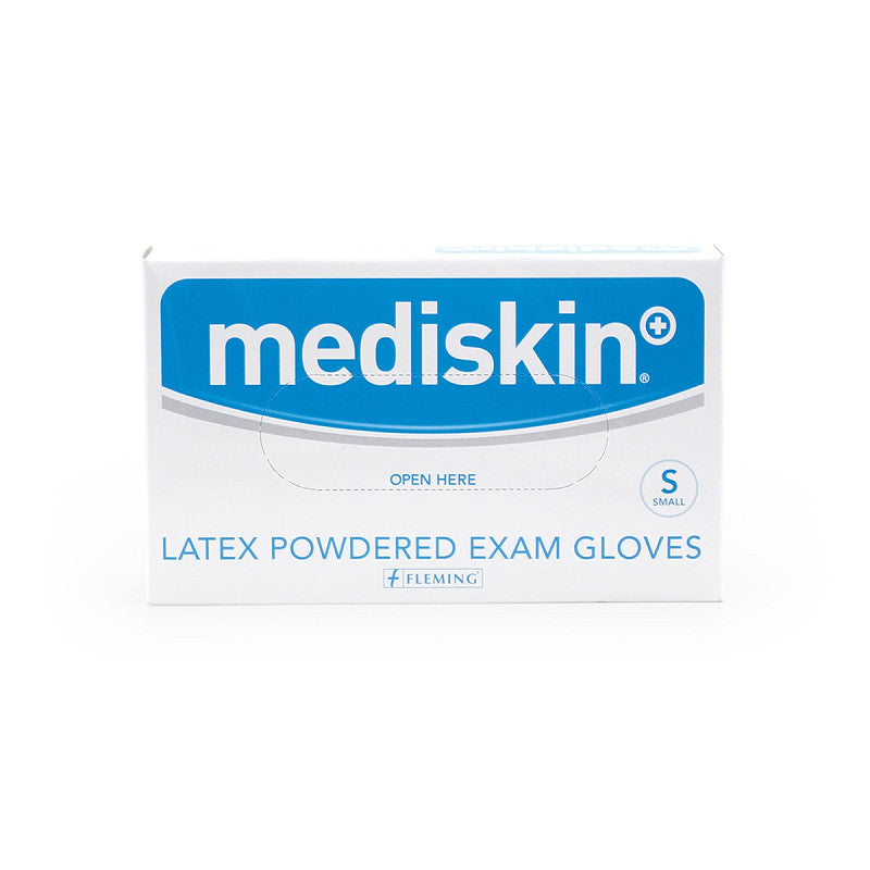 Mediskin Latex Gloves Lightly Powdered Small (100's)