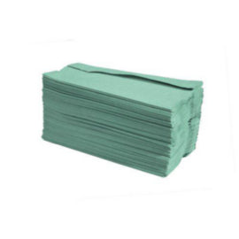 Maxima Green C-Fold Hand Towel 1-Ply Green 240x12 Pack of 2880 – hand towels & centrefeed rolls