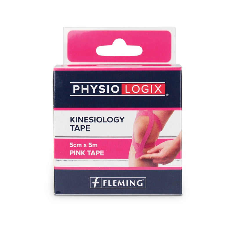 Physiologix Pink Kinesiology Tape 5cm x 5m