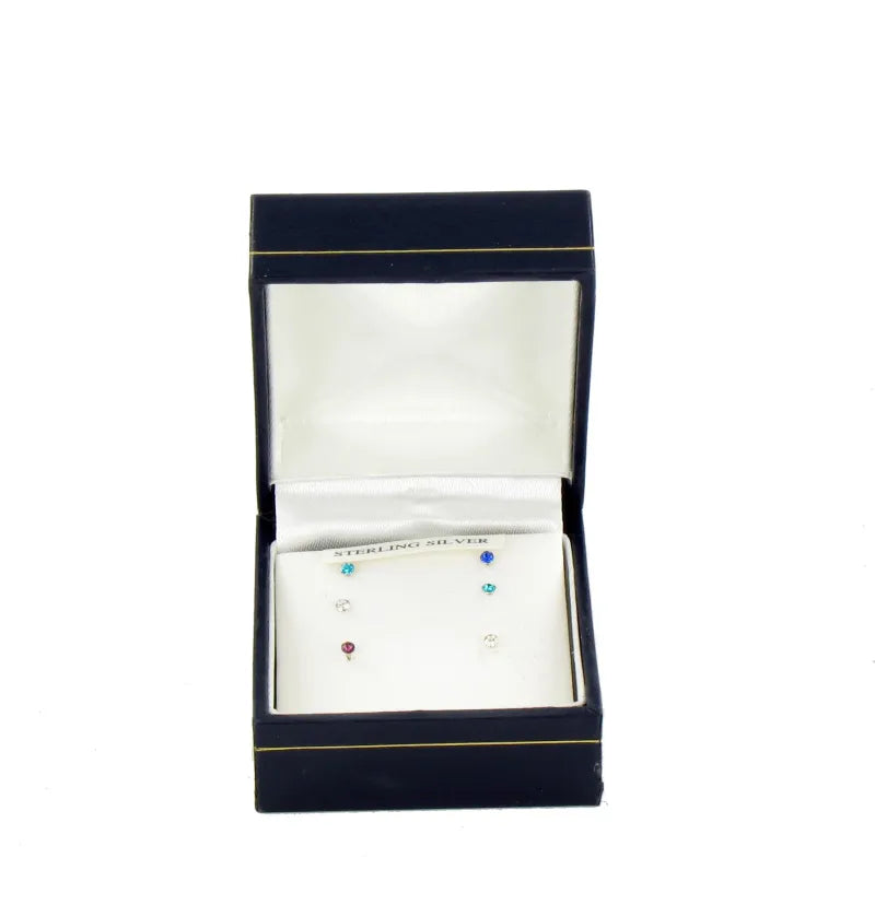 Silver Nose Studs 6S Boxed (Pack of 6)