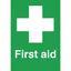 First Aid Sign – cleaning & hygiene supplies