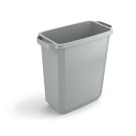 Durable Waste bin DURABIN ECO 60 Litre Rectangular 282x590x600mm Grey – waste bins & containers
