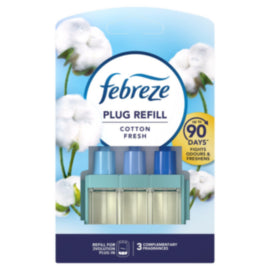 Febreze Cotton Fresh Plug Refill Air Freshener – air fresheners & fragrance