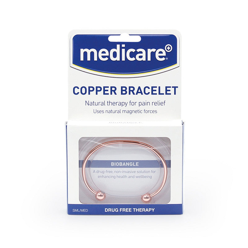 Copper Bangle with 2 Magnets - Bio Bangle - Small/medium