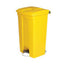 Probbax Rectangular Pedal Yellow Bin 90L – cleaning & hygiene supplies