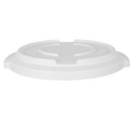 Probbax Snap On Lid Fits 85l round container white – cleaning & hygiene supplies