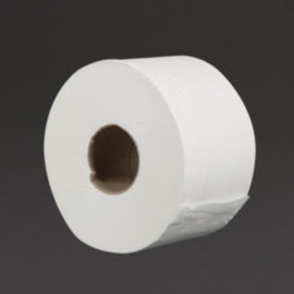 Jantex Mini Jumbo Roll Refill 2ply 150m Pack of 12 – cleaning & hygiene supplies