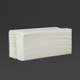 Jantex C Fold Paper Hand Towels White 2Ply Pack of 2355 sheets – hand towels & centrefeed rolls