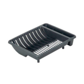 Addis Draining Rack 380x480x110mm Metallic Grey – cleaning & hygiene supplies