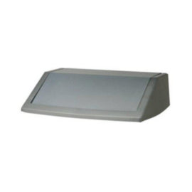Addis 60 Litre Flip Top Bin Lid Metallic Grey – cleaning & hygiene supplies