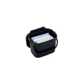 4.5 Litre Kitchen Food Waste Caddy Black – cleaning & hygiene supplies