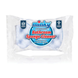 Minky Bathroom Sponge Cleaner – cloths, scourers & dusters