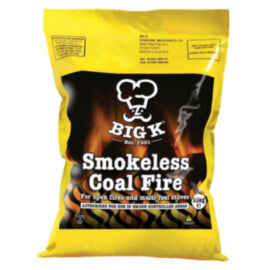 Big K Smokeless Coal Fire 10kg – cleaning & hygiene supplies