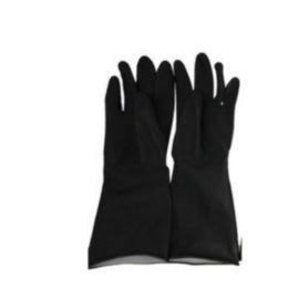 Tough Rubber Gloves Black Large – gloves & hand protection