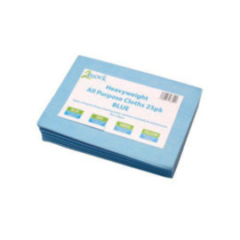 2Work Heavyweight All Purpose Cloth 500x350mm Blue – cloths, scourers & dusters
