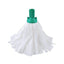 Exel Stnd Big White Mop Head Green P10 – mops, brooms & cleaning tools