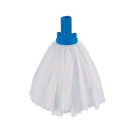 Exel Stnd Big White Mop Head Bluee P10 – mops, brooms & cleaning tools