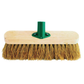 Jantex Wooden Broom Head Soft Coco 12In – mops, brooms & cleaning tools
