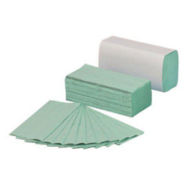 5 Star Z-fold 1-Ply Hand Towels Green – hand towels & centrefeed rolls