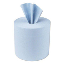 5 Star 1-Ply Centrefeed Refill Recycled 165mmx300m Blue for Jumbo Dispenser – hand towels & centrefeed rolls