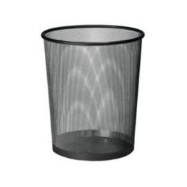 Mesh Waste Bin 20L 305X345Mm Black – waste bins & containers