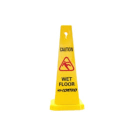 68cm Small Wet Floor Caution Cone & Cleaning In Progress – cleaning & hygiene supplies