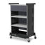 NKT0R NuKeeper Twin Shelf Trolley with Flexi-Front Storage System – cleaning equipment & machines