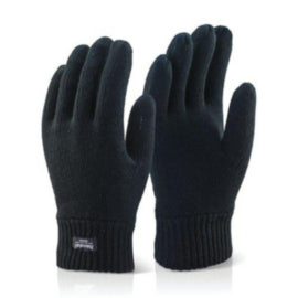 Beeswift Thinsulate Gloves Black One Size – gloves & hand protection