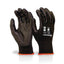 Beeswift PU Coated Gloves Black S – gloves & hand protection