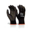 Beeswift PU Coated Gloves Black L – gloves & hand protection