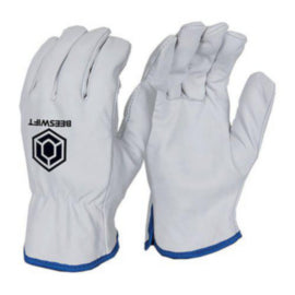 Beeswift Unlined Drivers Gloves Grey L – gloves & hand protection