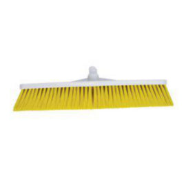 SYR Soft Push Broom Yellow 50cm 19.5in – mops, brooms & cleaning tools