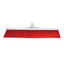 SYR Hard Push Broom - 300mm 12in Red – mops, brooms & cleaning tools