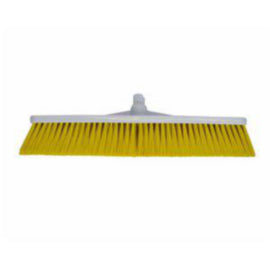 SYR Hard Push Broom - 300mm 12in Yellow – mops, brooms & cleaning tools