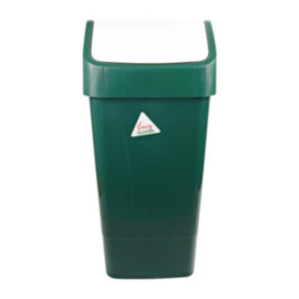 SYR Polypropylene Swing Bin Green 50Ltr – waste bins & containers