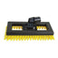SYR Swivel Deck Brush Black w/Yellow Bristles – brushes & scrubbing tools