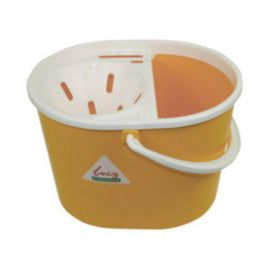 Lucy 15 Litre Mop Bucket Yellow L1 – mops, brooms & cleaning tools