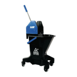 SYR Long Tall Sally Recycled Plastic Mop Bucket & Wringer 16Ltr Blue – mops, brooms & cleaning tools