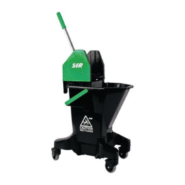SYR Long Tall Sally Recycled Plastic Mop Bucket & Wringer 16Ltr Green – mops, brooms & cleaning tools